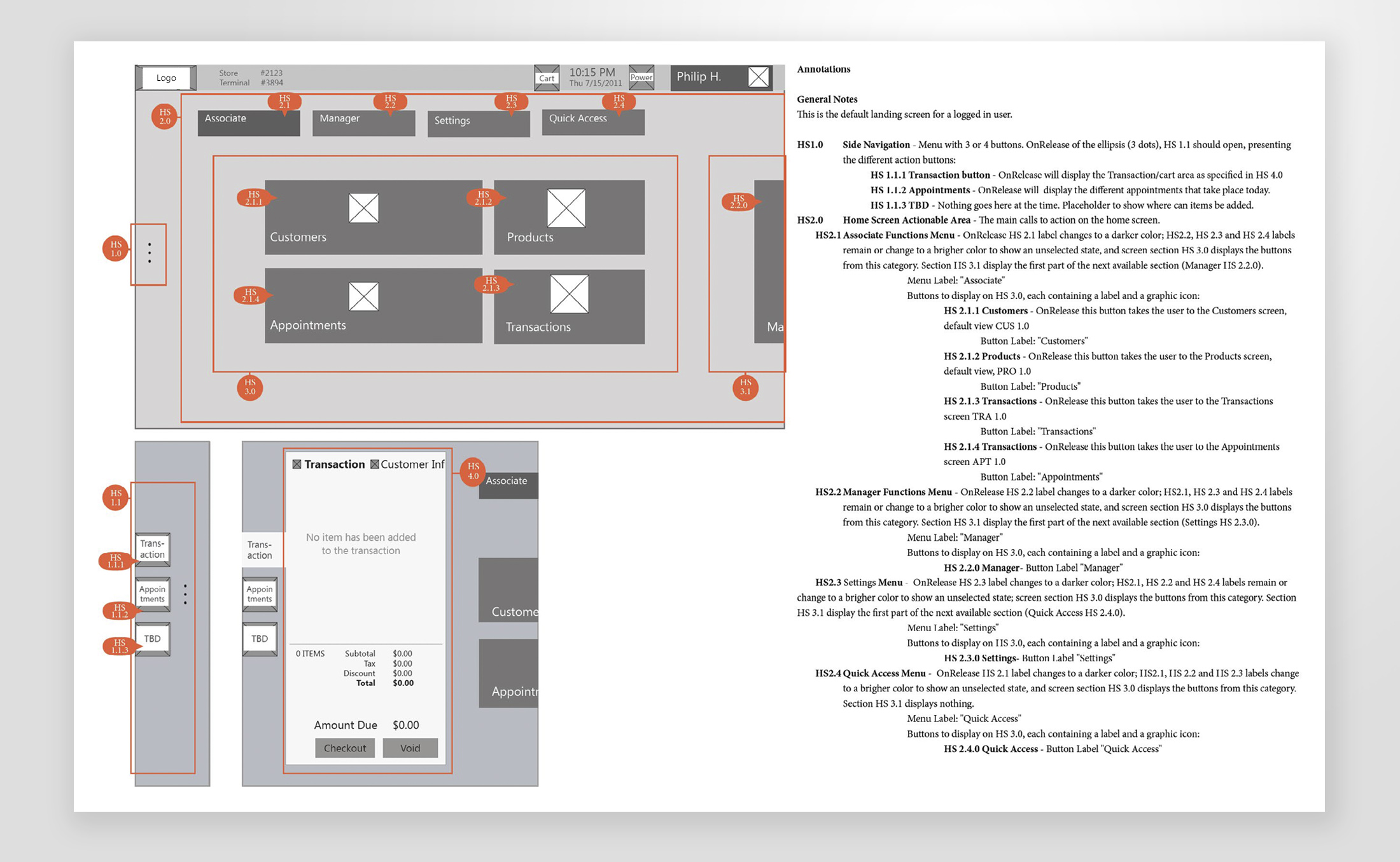 POS Slate - IA document